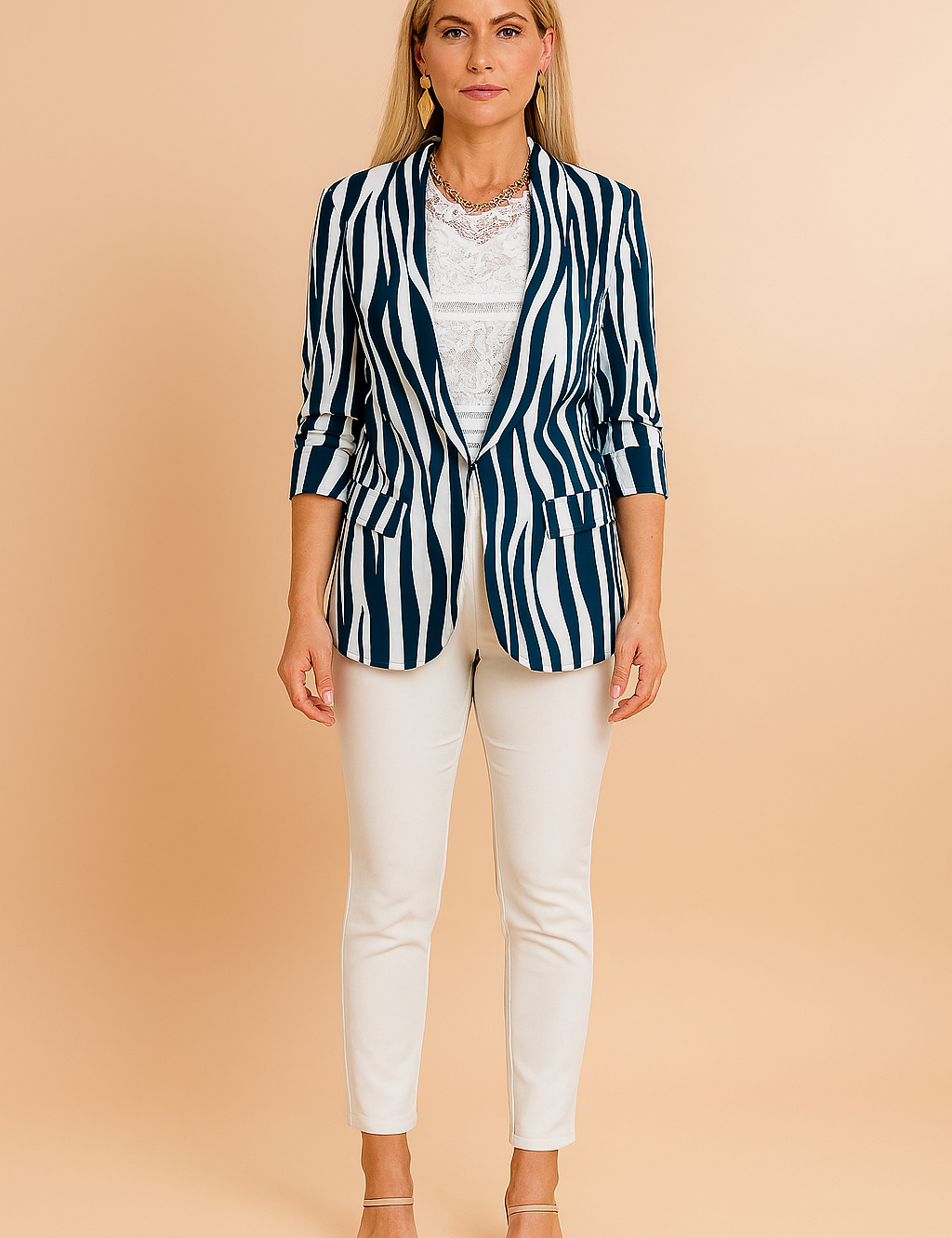 Jovie | Elegant Women's Jacket with Shawl Collar 1