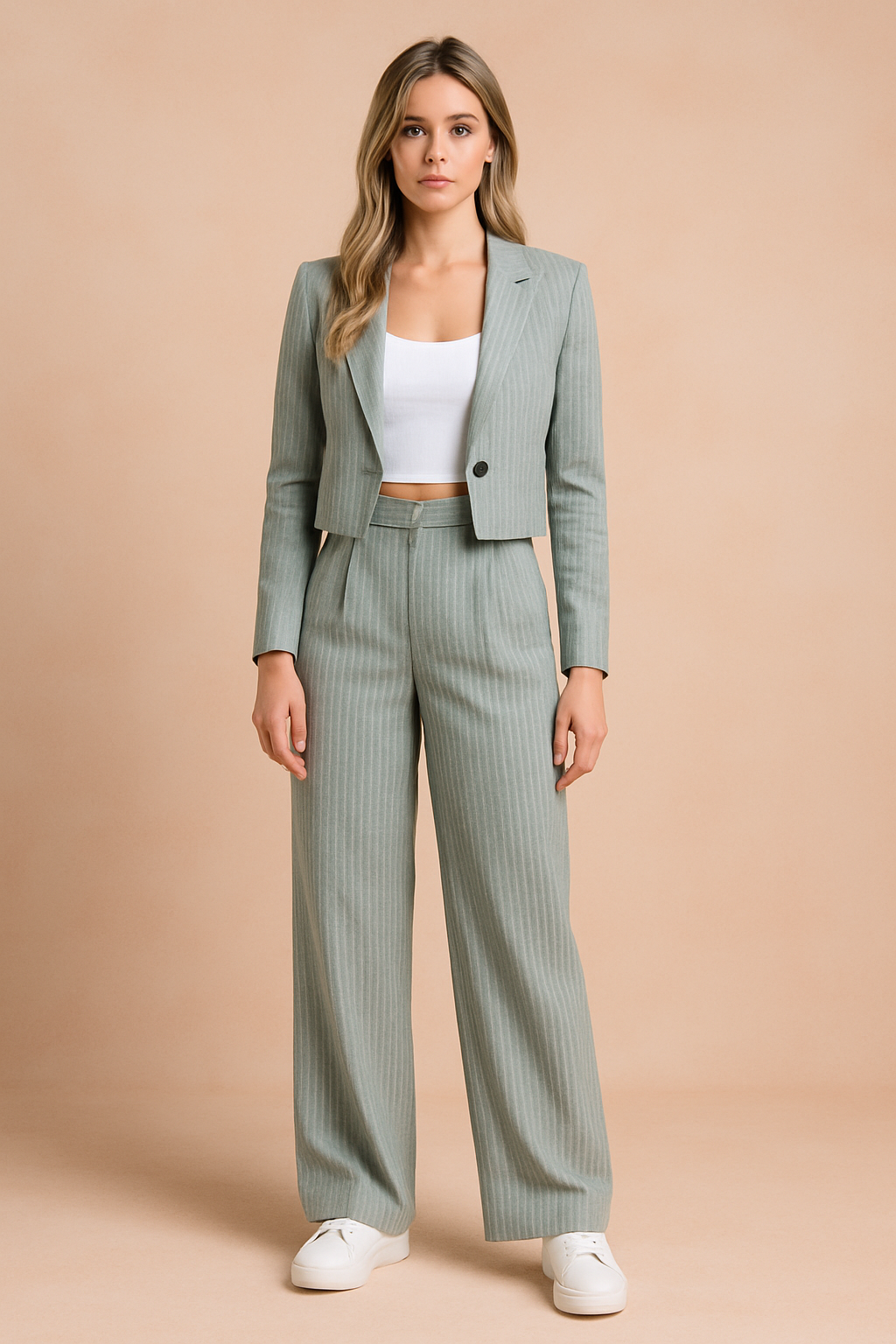 Tulum | Women's Two-Piece Striped Suit 2